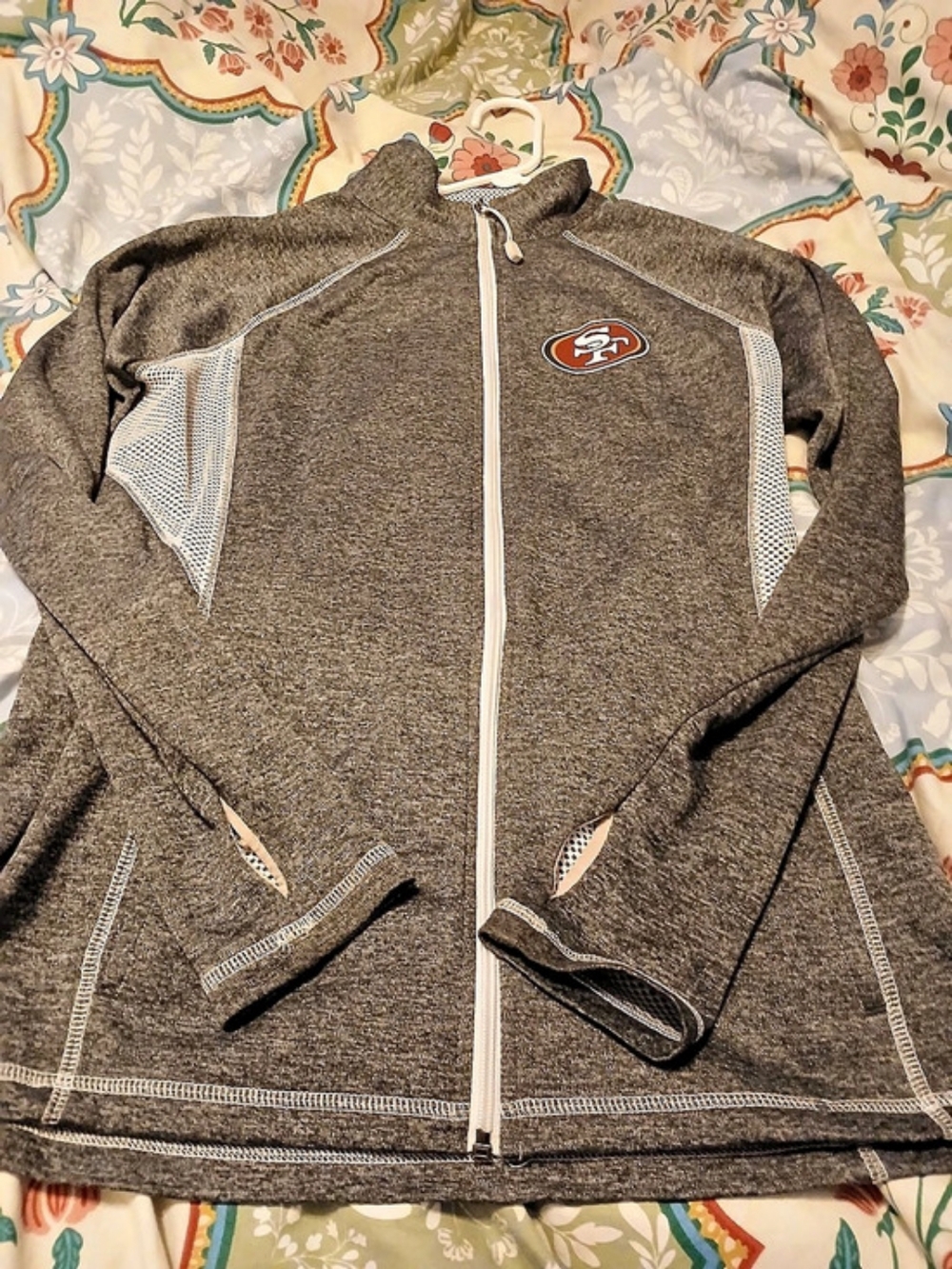 San Francisco 49ers Zip Front Athletic Jacket
